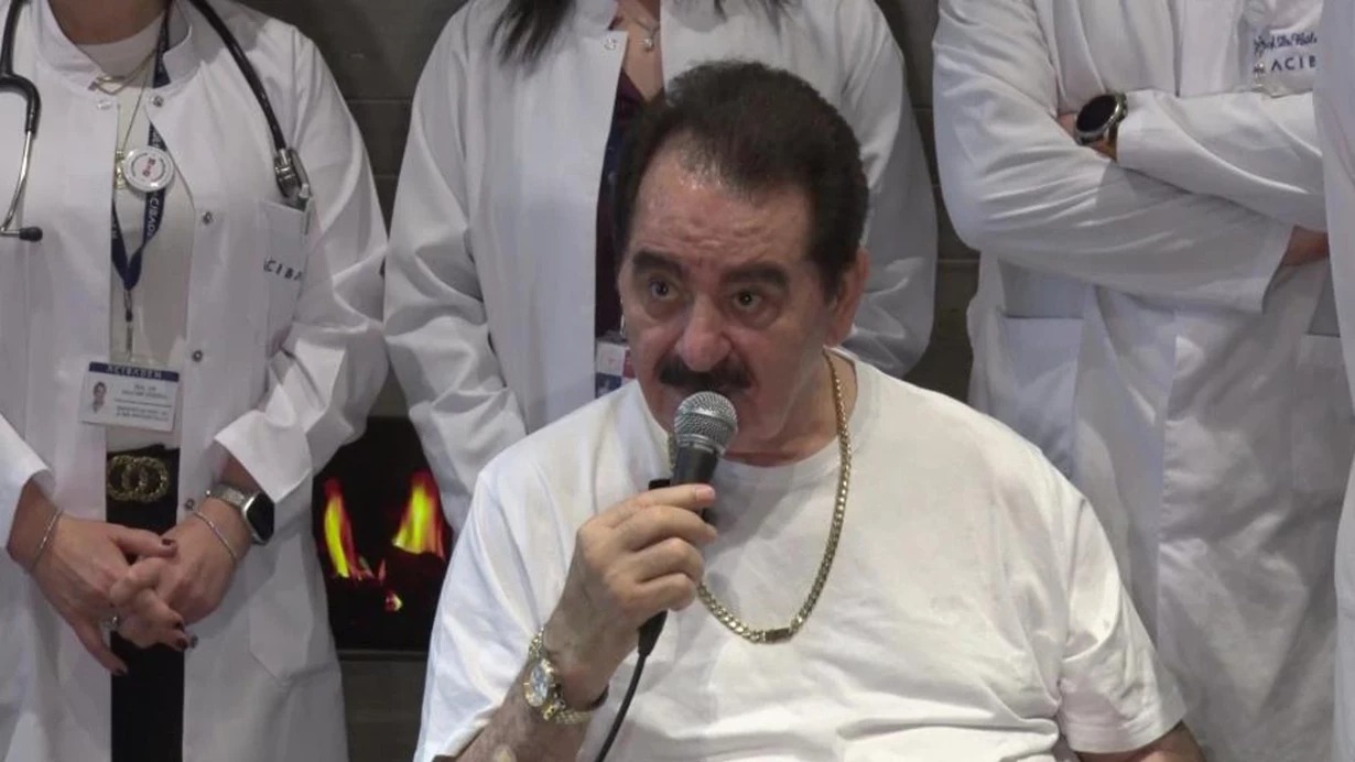 إبراهيم تاتليس في المشفى (سوشيال ميديا)